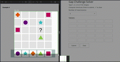 Snip and paste the patterns
